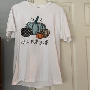 Cute It’s Fall Y’all Cotton T-shirt